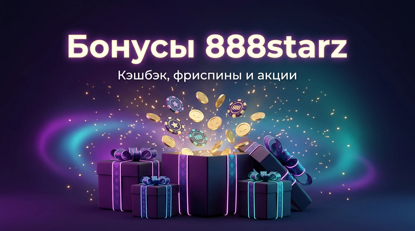 Бонусы 888starz для новых и активных игроков